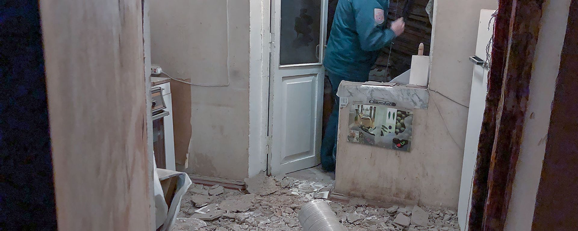 Обрушенное историческое здание на Арами 23 (11 января 2019). Ереван - Sputnik Армения, 1920, 15.01.2019