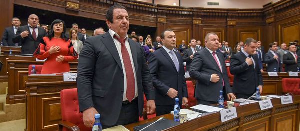 Первое заседание Парламента Армении 7-го созыва (14 января 2019). Еревaн - Sputnik Армения