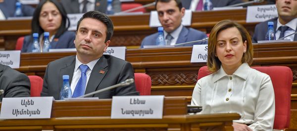 Первое заседание парламента Армении 7-го созыва (14 января 2019). Еревaн - Sputnik Армения