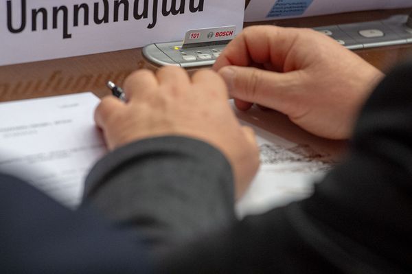 Первое заседание парламента Армении 7-го созыва (14 января 2019). Еревaн - Sputnik Армения