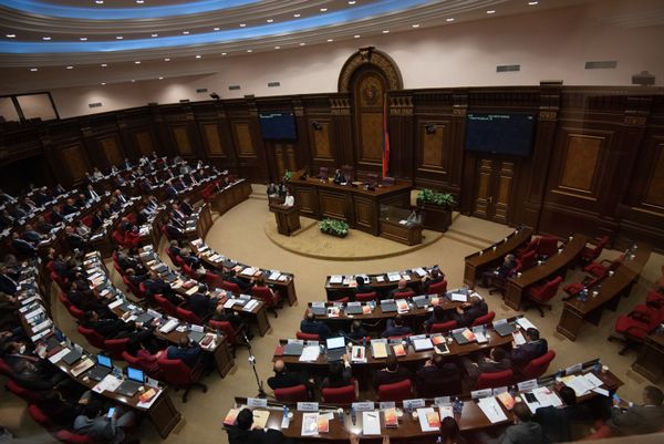 Первое заседание парламента Армении 7-го созыва (14 января 2019). Еревaн - Sputnik Армения