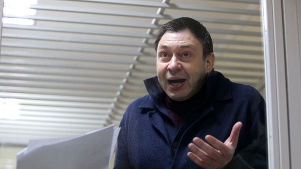 Руководитель портала РИА Новости Украина Кирилл Вышинский в зале апелляционного суда (14 января 2019). Херсон - Sputnik Армения