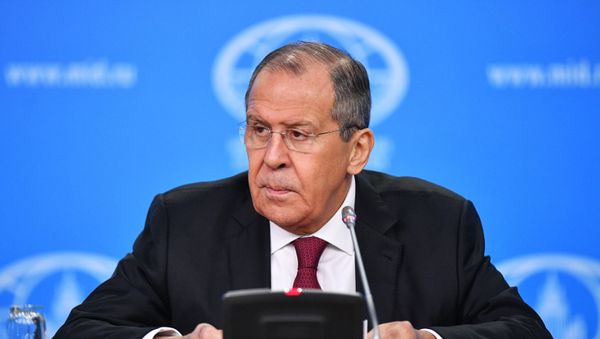 Пресс-конференция главы МИД России Сергея Лаврова (16 января 2019). Москвa - Sputnik Армения