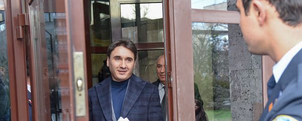 Армен Геворкян в здании Апелляционного суда (17 января 2019). Еревaн - Sputnik Արմենիա