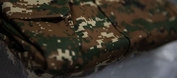 Демонстрация армейской одежды в центральной материальной база управления тыла ВС Армении - Sputnik Армения