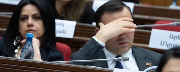 Депутат от фракции “Мой Шаг” Николай Багдасарян на заседании Парламента (18 января 2019). Еревaн - Sputnik Արմենիա