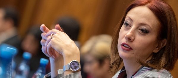Депутат от фракции Мой Шаг Гаяне Абраамян на заседании Парламента (18 января 2019). Еревaн - Sputnik Արմենիա