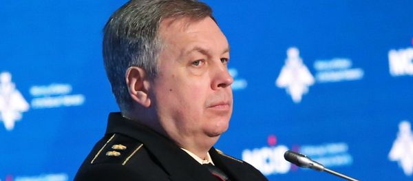 Первый зам.начальника Главного управления ГШ ВС РФ, вице-адмирал Игорь Костюков на VII Московской конференции по международной безопасности (5 апреля 2018). Москвa - Sputnik Армения