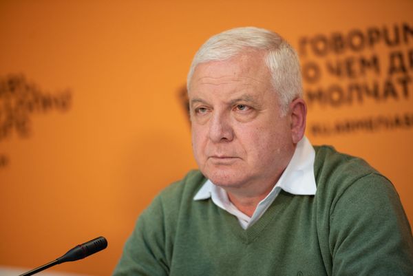 Самвел Манукян во время видеомоста Начало нового политического цикла в Армении: ожидания армянского общества от новой власти (22 января 2019). Еревaн - Sputnik Армения