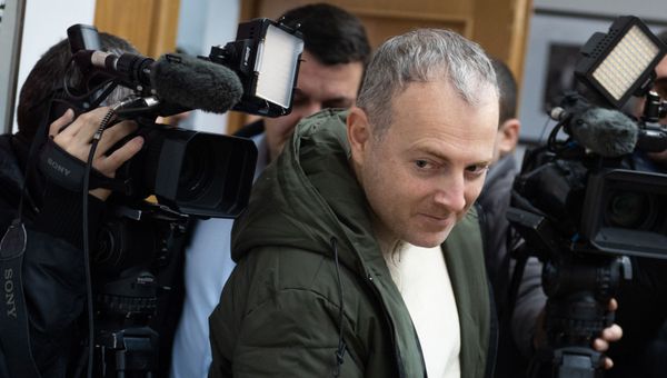 Российско-израильский блогер Александр Лапшин перед началом пресс-конференции (22 января 2019). Еревaн - Sputnik Армения