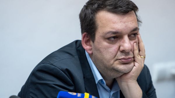 Пресс-конференция российско-израильского блогера Александра Лапшина (22 января 2019). Еревaн - Sputnik Արմենիա