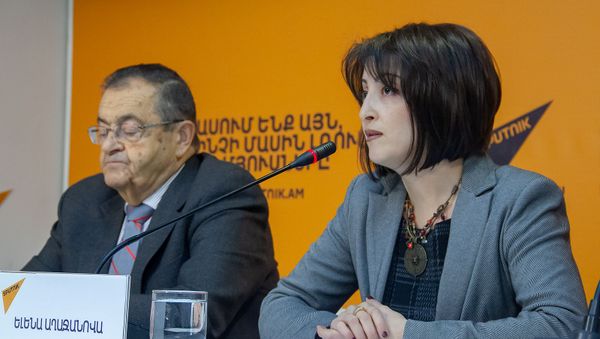 Пресс-конференция по вопросу возможного помилования Мгера Енокяна (24 января 2019). Еревaн - Sputnik Армения