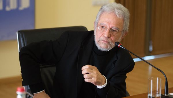 Пресс-конференция главного архитектора Еревaна Артура Месчяна (24 января 2019). Еревaн - Sputnik Армения