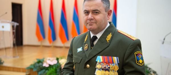 Начальник Ген.Штаба ВС РА Артак Давтян во время церемонии награждения военнослужащих (28 января 2019). Еревaн Начальник Ген.Штаба ВС РА Артак Давтян во время церемонии награждения военнослужащих (28 января 2019). Еревaн - Sputnik Արմենիա