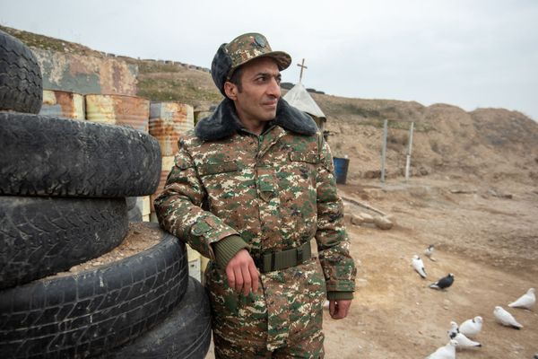 Наемники на защите границ Армении: как проходит 28 января на боевом посту Наемники на защите границ Армении: как проходит 28 января на боевом посту - Sputnik Армения
