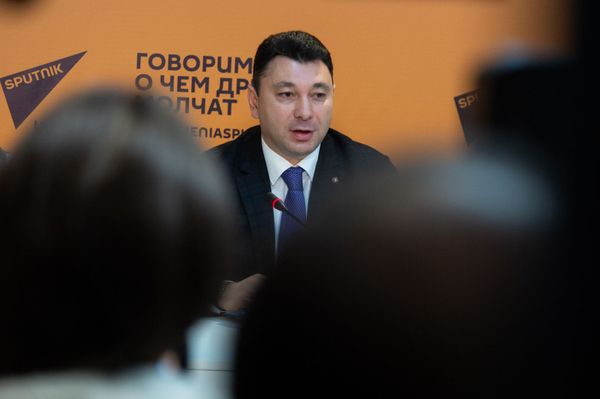 Эдуард Шармазанов на пресс-конференции в пресс-центре Sputnik Армения (29 января 2019). Еревaн - Sputnik Армения