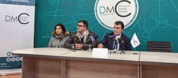 Пресс-конференция директора фонда Гюмри без домиков Мгера Хачатряна (29 января 2019). Гюмри - Sputnik Արմենիա