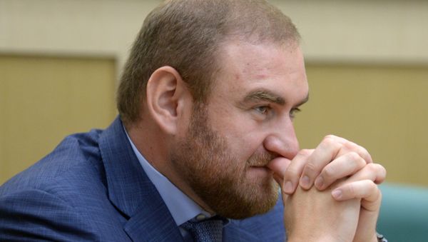 Рауф Арашуков на заседании Совета Федерации России (26 сентября 2018). Москвa - Sputnik Армения