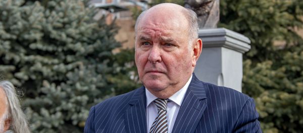 Заместитель министра иностранных дел России Григорий Карасин на торжественной церемонии открытия бюста Александра Грибоедова в РАУ (30 января 2019). Еревaн - Sputnik Արմենիա