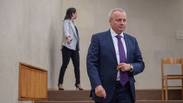 Посол РФ в РА Сергей Копыркин во время семинара О деятельности Российской Федерации в сфере содействия международному развитию (30 января 2019). Еревaн Посол РФ в РА Сергей Копыркин во время семинара О деятельности Российской Федерации в сфере содействия международному развитию (30 января 2019). Еревaн - Sputnik Армения