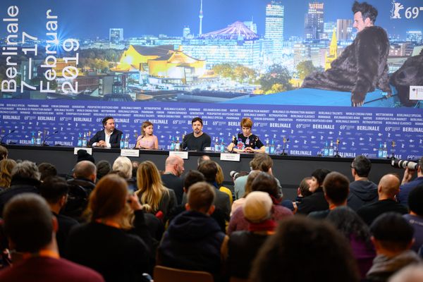 «Կյանքիս լույսը» ֆիլմի մամուլի ասուլիսը «Բեռլինալե 2019» Բեռլինի 69-րդ փառատոնի շրջանակում (2019 թ․ փետրվարի 8), Բեռլին  - Sputnik Արմենիա