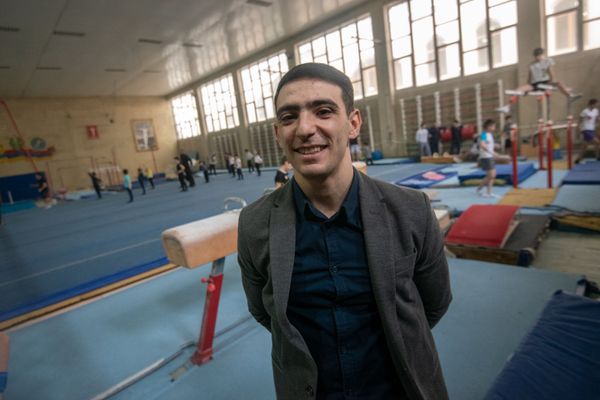 В 90 лет прыгать на батуте и не только: легенда спорта Альберт Азарян празднует юбилей - Sputnik Армения