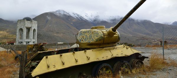 Панджшерское ущелье - Ахмад шах Масуд (мавзолей) и советские танки по-прежнему рядом - Sputnik Армения
