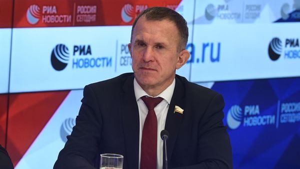 Член Комитета по экономической политике Совета Федерации России Владимир Кравченко - Sputnik Армения