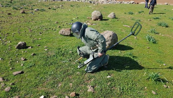 Армянские саперы в Сирии - Sputnik Армения