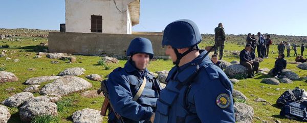 Армянские саперы в Сирии - Sputnik Армения
