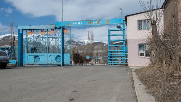 Завод Раздан цемент, город Раздан - Sputnik Армения