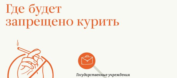 Где будет запрещено курить Где будет запрещено курить - Sputnik Армения