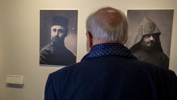 Польский композитор и дирижёр Кшиштоф Пендерецкий в Армении - Sputnik Армения