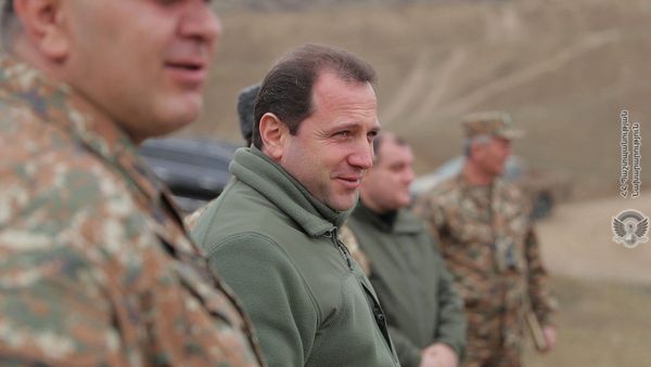 Министр обороны Давид Тоноян посетил с рабочим визитом Тавушскую область (26 февраля 2019). Армения - Sputnik Армения