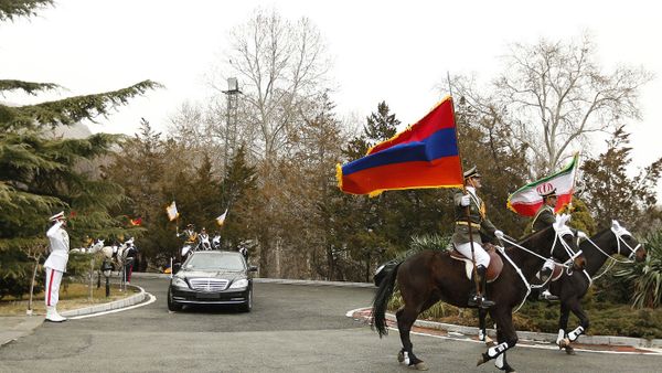 Официальный визит премьер-министра Армении Никола Пашиняна в Иран (27 февраля 2019). Тегеран - Sputnik Армения
