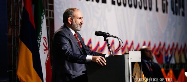 Премьер-министр Никол Пашинян встретился с армянской общиной Ирана (27 февраля 2019). Тегеран - Sputnik Արմենիա
