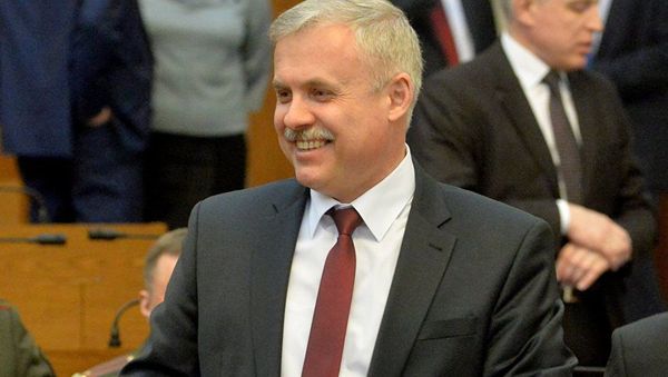 Председатель Совета безопасности Беларуси Станислав Зась Председатель Совета безопасности Беларуси Станислав Зась - Sputnik Армения