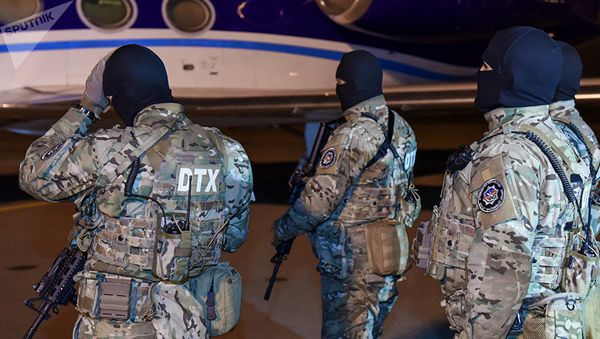 Сотрудники Службы госбезопасности Азербайджана - Sputnik Արմենիա