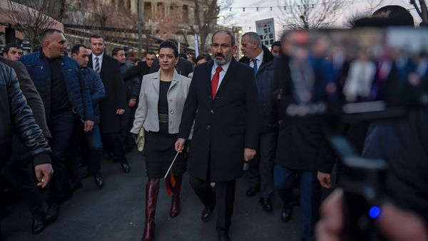 Шествие в память о жертвах событий 1 марта 2008 года (1 марта 2019). Еревaн - Sputnik Արմենիա