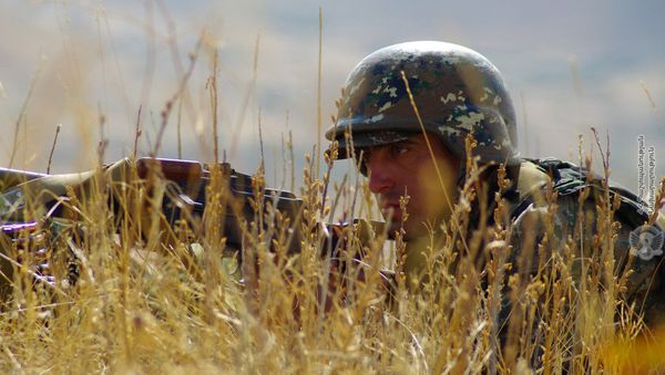 Армянский военнослужащий - Sputnik Армения