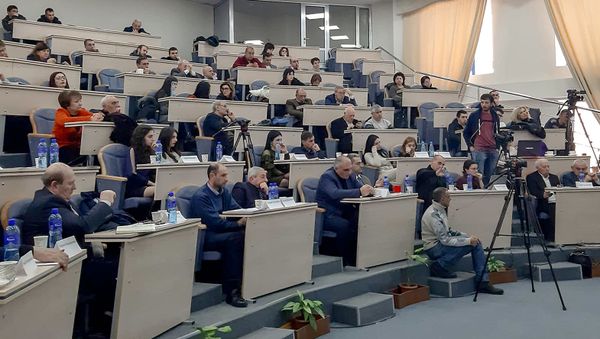 Выборы ректора Ширакского государственного университета (2 марта 2019). Гюмри - Sputnik Արմենիա