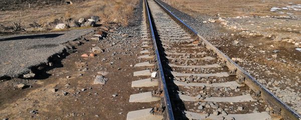 Место столкновения электропоезда ЮКЖД с автомобилем - Sputnik Արմենիա