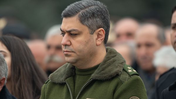 Глава СНБ Артур Ванецян посетил пантеон Ераблур (5 марта 2019). Еревaн - Sputnik Армения