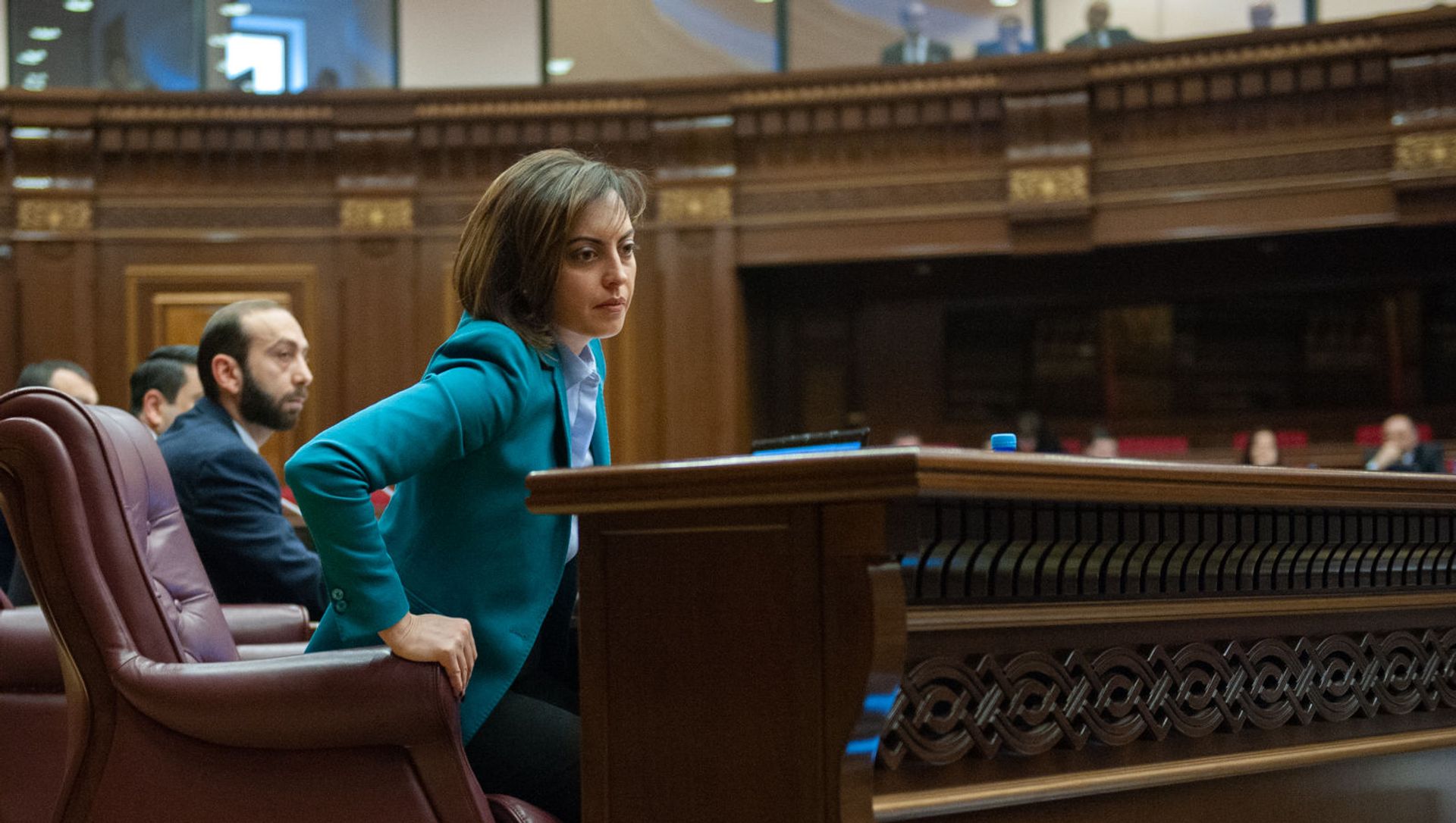 Вице-спикер НС Лена Назарян на пленарном заседании Парламента Армении (5 марта 2019). Еревaн Вице-спикер НС Лена Назарян на пленарном заседании Парламента Армении (5 марта 2019). Еревaн - Sputnik Արմենիա, 1920, 03.06.2021