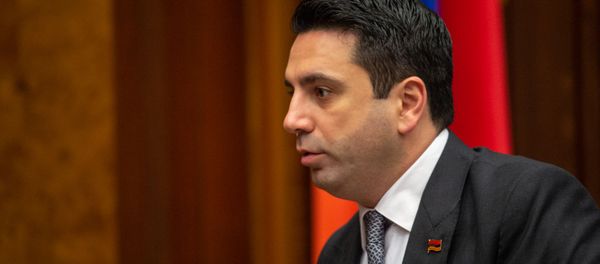 Вице-спикер Национального собрания Ален Симонян на пленарном заседании Парламента Армении (5 марта 2019). Еревaн - Sputnik Արմենիա