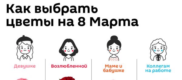 Как выбрать цветы на 8 Марта - Sputnik Армения