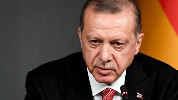 Президент Турции Реджеп Тайип Эрдоган - Sputnik Армения