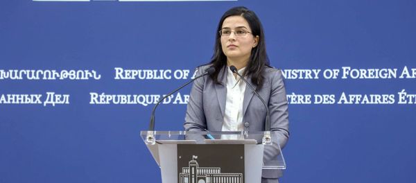 Пресс-секретарь МИД Армении Анна Нагдалян - Sputnik Армения