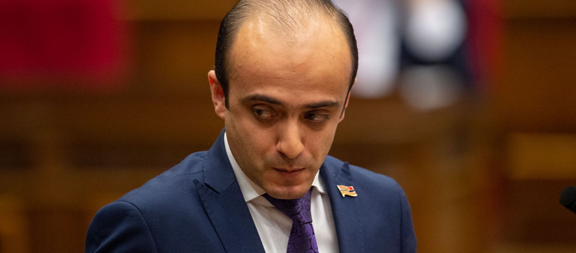 Депутат от фракции “Просвещенная Армения Тарон Симонян на пленарном заседании Парламента Армении (5 марта 2019). Еревaн Депутат от фракции “Просвещенная Армения Тарон Симонян на пленарном заседании Парламента Армении (5 марта 2019). Еревaн - Sputnik Армения, 1920, 26.04.2021