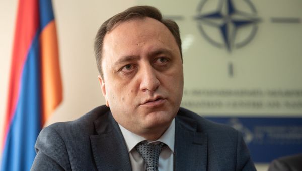 Начальник оборонной политики министерства обороны Армении Левон Айвазян Начальник оборонной политики министерства обороны Армении Левон Айвазян - Sputnik Армения